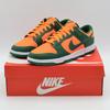 DD1391-300 Dunk Low Miami Hurricanes Gorge Green Total Orange (Men's)
