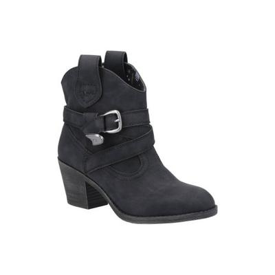 Womens/Ladies Satire Ankle Boots