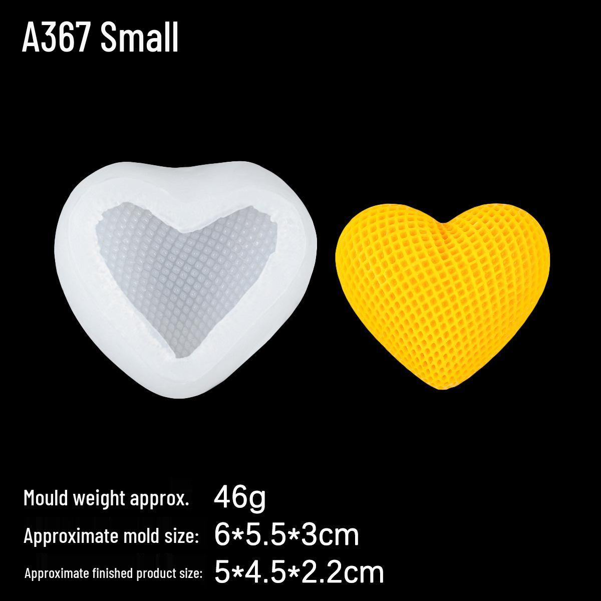 

Multi-Size Heart Grid Mold for Candles, Soap, Diffusers, Plaster, Cake, and Mousse