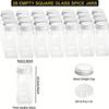 1 Set, Spice Rack Organizer, Spice Rack For Cabinet, 4-Tier Spice Organizer With 28 Empty Spice Jars And 432 Spice Labels