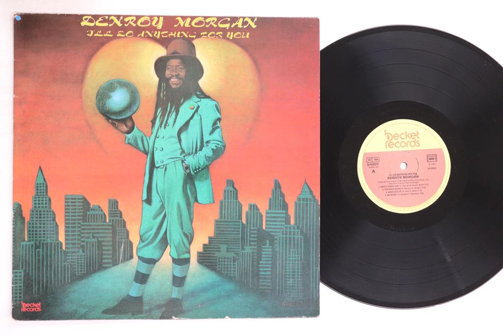 LP Record DERRICK MORGAN - I'll Do Anything For You 540021 BECKET RECORDS 1981 France Reggae, Ska & Dub Used