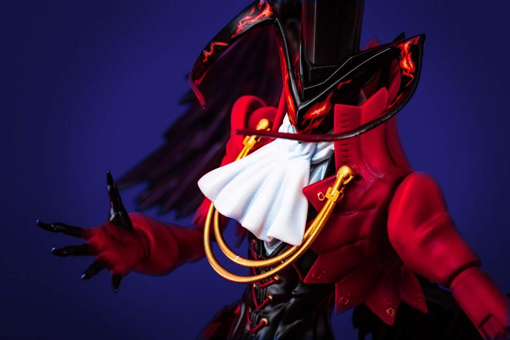 Aoshima Bunka Kyozai Persona 5 Approximately 26cm Plastic Model Kit Arsene, Tall, Pre-Colored PE-01
