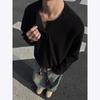 Texture Long Sleeved T-shirt, Men's Style, High-end In Spring and Autumn, Layered Inner Layer, Sweatshirt Base Layer, Autumn and Winter Inner Layer