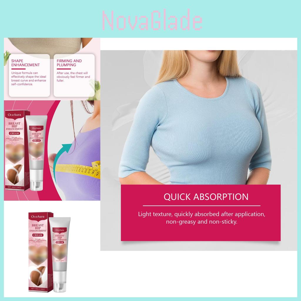 Oceaura Nourishing Firming Chest Cream For Enhanced Female Contours And Radiance