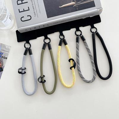 Mobile Phone Lanyard Personality Wrist Strap Short Style Mobile Phone Rope Portable Bag Key Chain Anti-Loss Mobile Phone Chain