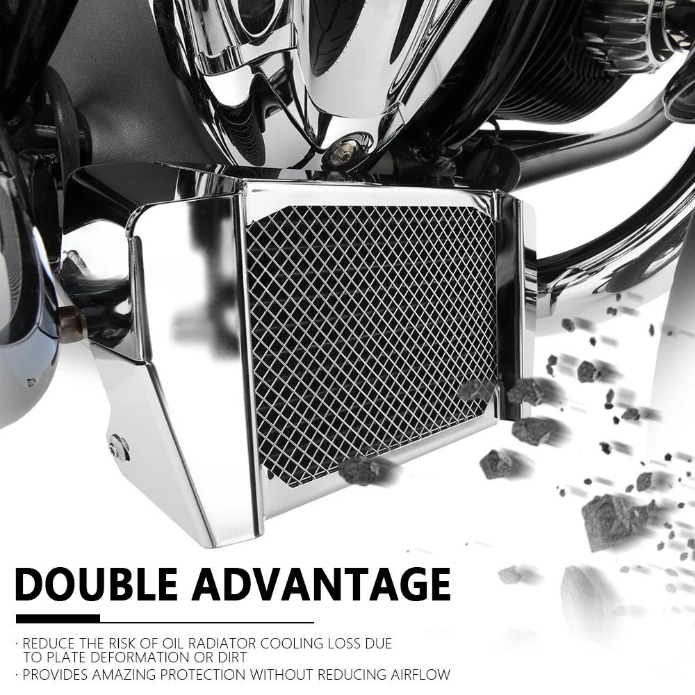Motorcykel Kylargrill Skyddskåpa Oljekylare Skydd Motorbeskydd För BMW R18 B / Classic / Transcontinental