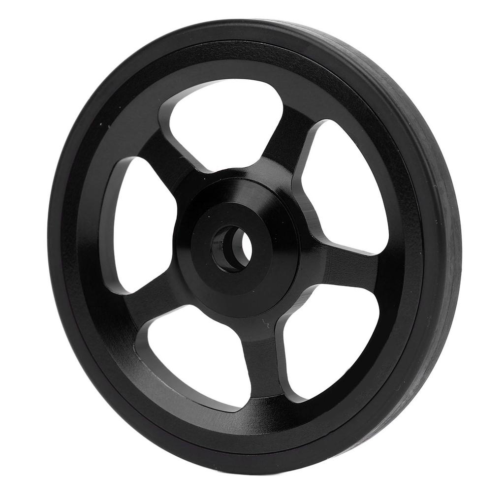 Folding Bike Easy Wheel Smoother Operating Easy Moving Secure Fixation Aluminum Alloy Easywheel Black