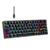 68 Keys Wired Mechanical Keyboard RGB Backlit Hot-Swappable Compact Design for   Gaming