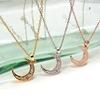 [Jurais] Hawaiian Jewelry Pendant Necklace - Moon, Crescent Moon, Plumeria, Scroll - Birthday Gift - Yellow Gold