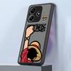 Funda Back Phone Cover Case for Xiaomi Redmi Note 14 12 14C 11 13C 9S 10 A4 13 Pro Plus One Pieces Zoro Luffy