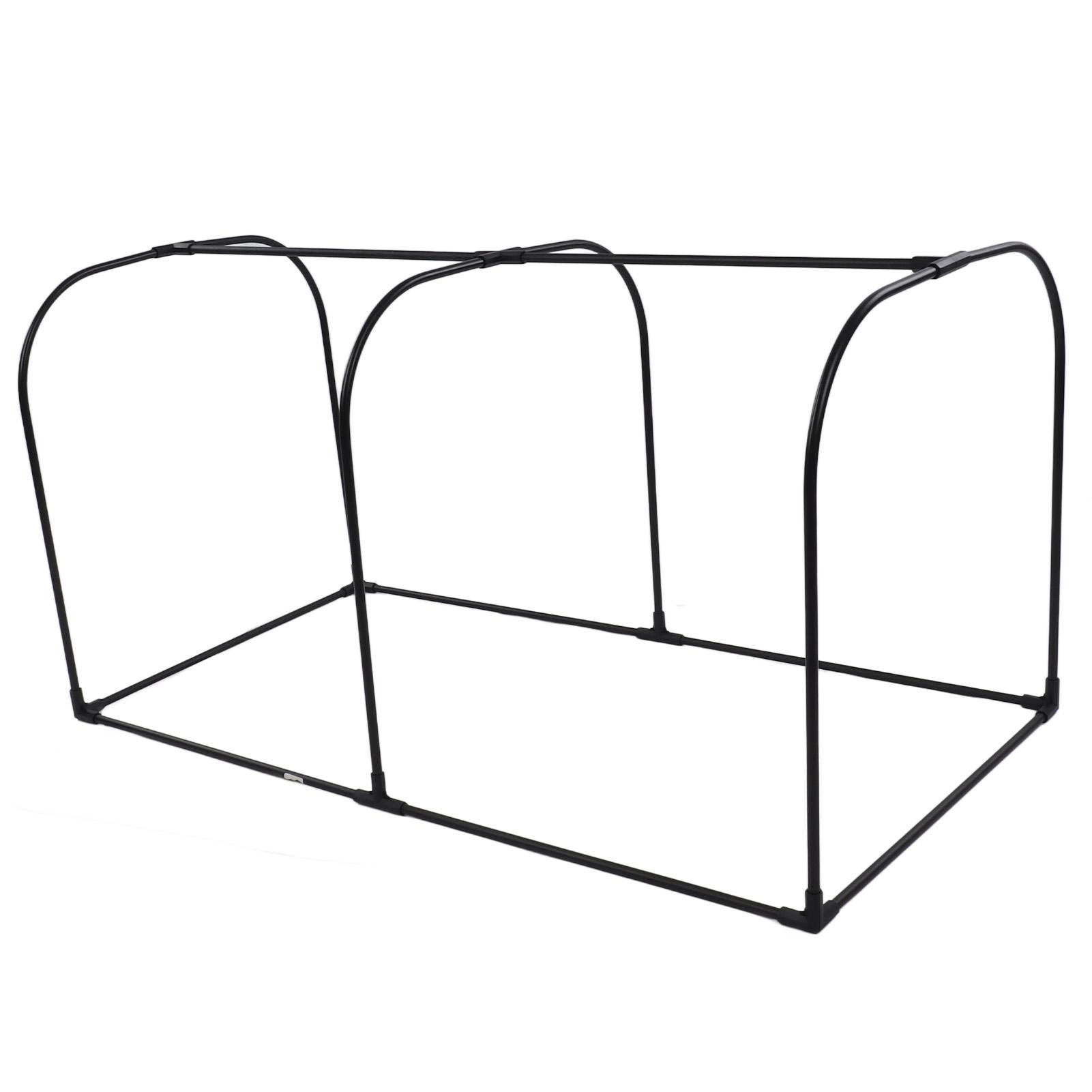 

100x50x55cm Clr Plastic Greenhouse Film Winter Warming Garden Greenhouse Plant ive Cover Hoops Set for Freeze Frost