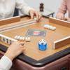 Acrylic 6 Sided Round Corner Dices Chinese Mahjong Role Playing Dices for Table Game, Classroom Teaching Easy to Use