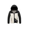 Lightweight Cotton Coat Men's Winter Contrasting Color Graphene Full Print Removable Cap Thickened Hooded Jacket Men
