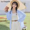 La Chapelle Women's Lightweight Sun Protection Long Sleeve Cardigan Shirt
