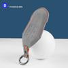 Suede Leather Key Cover for Xiaopeng Xpeng X9 Anti-Wear Protection Case 3D Key Holder Simple Style