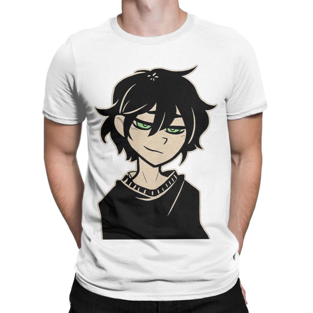 Humorvolles Anime The Coffin Of Andy And Leyley T-Shirt für Herren Rundhals Baumwolle T-Shirt Kurzarm T-Shirts Neuankunft Kleidung