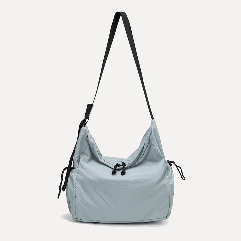 IELGY Fashion Korean Version Student All-Match Casual Nylon Tote Bag Large Capacity Shoulder Messenger Bag