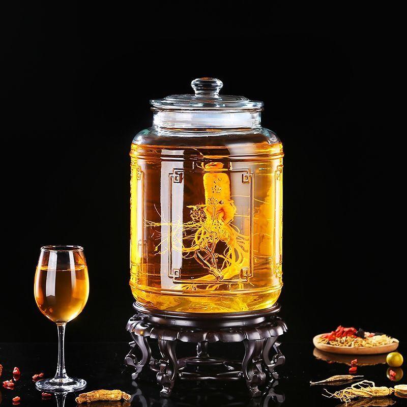 Thickened Glass Fermentation Jar
