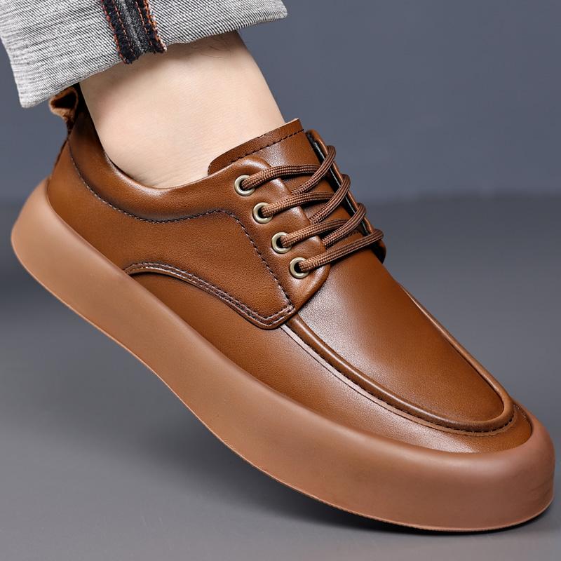 Fashion Trendy Men's Board Shoes Classic Comfort Style Leisure Business Office Outdoor Leisure Walking High Quality Fashion Young Shoes
