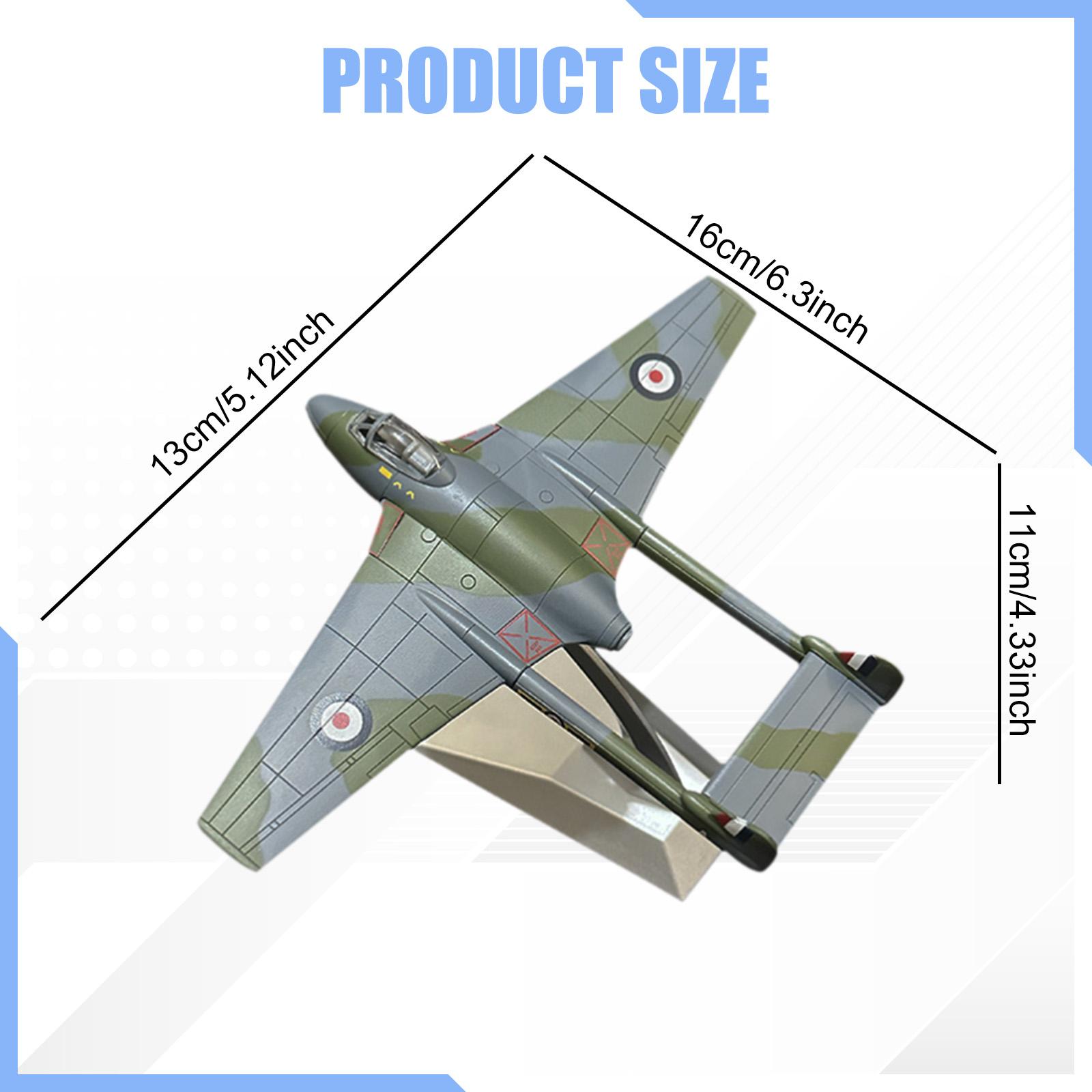 

1/72 Fighter Jet 1 72 Scale with Display Stand for Bar Home Office Bookshelf Alloy Fighter Aircraft Plane Model with Stand
