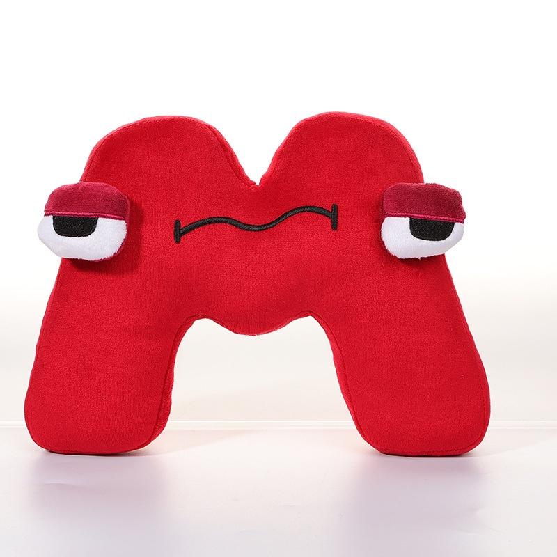Alphabet Lore But Are Plush Toy Stuffed Animal Plushie Doll Toys Gift for Kids Children (F) Alphabets Alphabet Lore Stuffed Doll PreschoolEducational