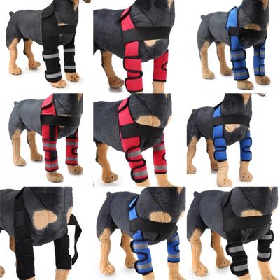 Nytt hundbensskydd för armbågen Skydd Anti-slickande sår Mjukt Andningsbart Smärtlindring Axelstöd Armbågsskydd Kuddar för Hundens Armbåge