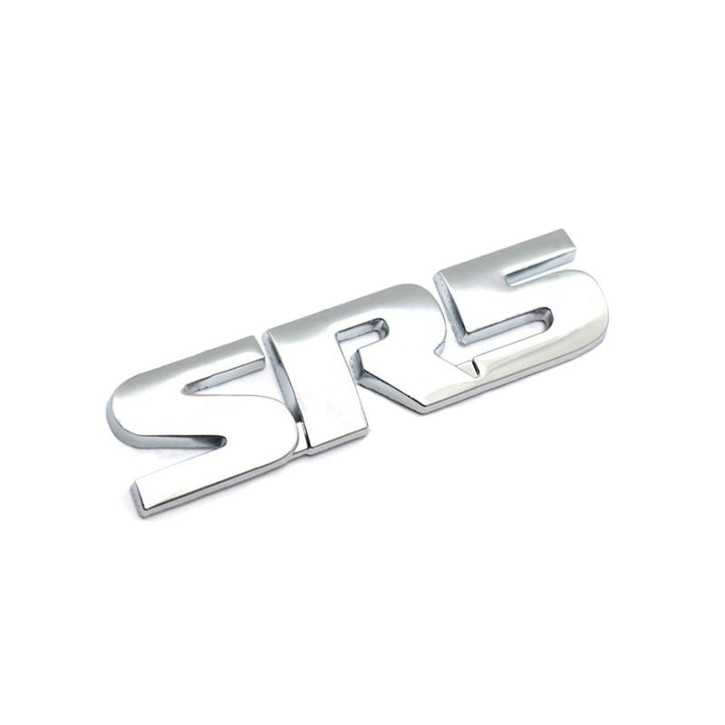 

Сріблясто-чорний 3D-стерео SR5 Емблема автомобіля Значок Оздоблення Декоративна наклейка Підходить для To//yota Tacoma Tundra Табличка з іменами Замінити наклейки Оформлення автомобіля