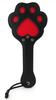 Paddle Patte 28 x 13cm Noir-Rouge - Kinky Puppy - Fouets, Cravaches & Plumeaux