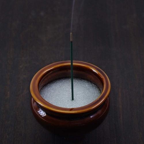 Made in Japan, Incense Ash Beads, 300g, Crystal Beads, Incense Ash
