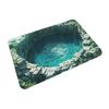 Alfombra de Suelo para Estanque 3D Tierra de Diatomeas Realista Pozo de Agua Alfombra de Peces Absorbente Antideslizante Alfombra de Baño para Entrada Cocina Sala de Estar