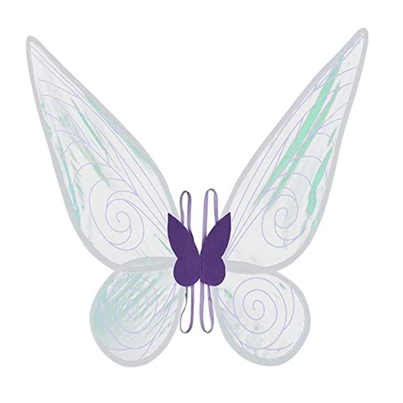 Slavnostní večírek oslnivé motýlí křídlo Halloweenská víla kostýmová rekvizita