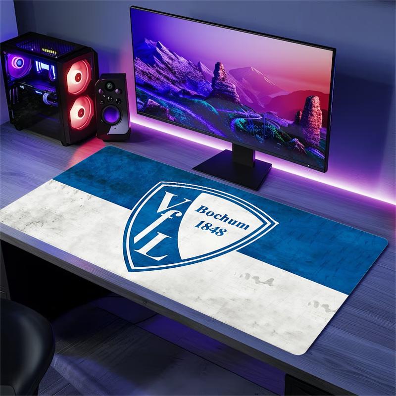 VfL Bochum Print Cushion Non-slip Laptop Tablet Big Mousepad XXL Mat Mini PC Playmat With Lock Edge