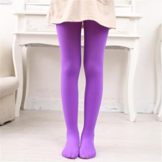 Spring and Autumn Thin Style80d Velvet Girls' Ballet Tights White Pantyhose