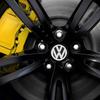 For Volkswagen 56mm Aluminum Alloy Car Wheel Center Decal Hub Sticker Emblem For VW Polo Passat B5 B6 B7 T4 T5 Golf 4 5 6 Tiguan Jetta Gol EO1