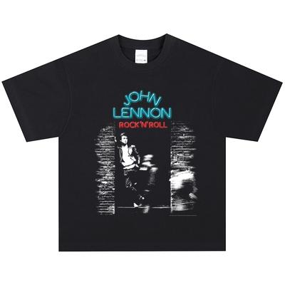 John Lennon T-Shirt, Weicher Stoff, Lässige Alltagskleidung