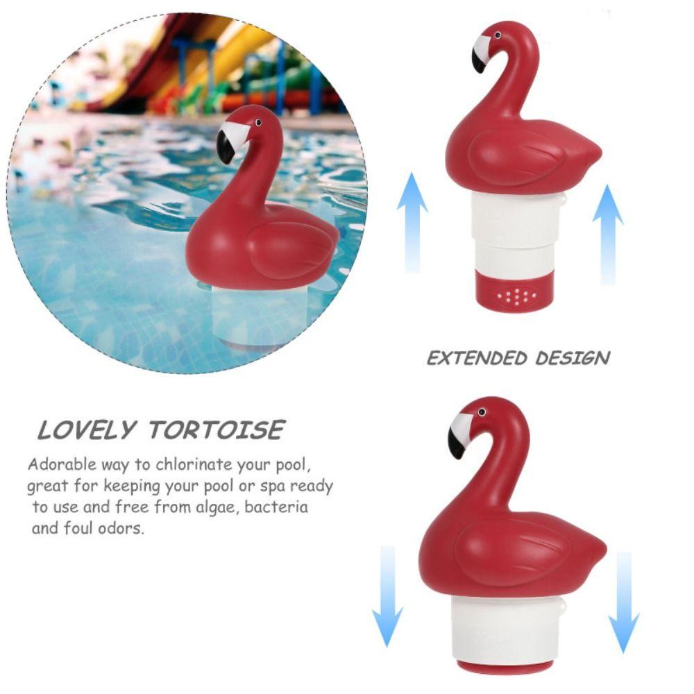 Flamingo Pool Chlorine Floater Dispensers PVC Chlorine Tablets Turtle Floater Swimming Pool