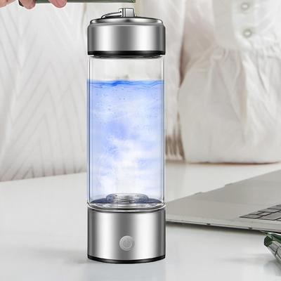 420ml Hydrogen-Rich Water Cup Portable Hydrogenated Water Bottle Alkaline Maker Rechargeable Antioxidan Hydrogen Water Generator