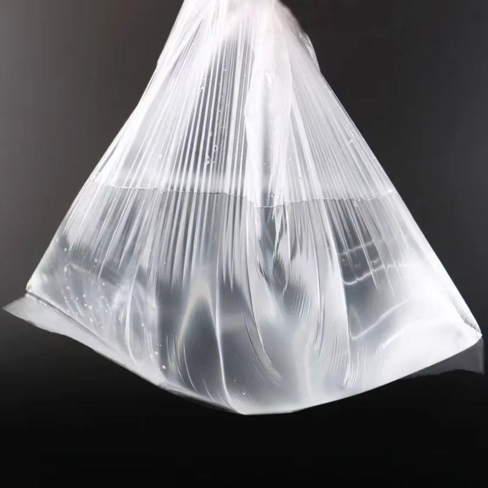 240Pcs Transparent Foot Tub Bags Heat Resistant Thicken Bath Basin Bags Waterproof 65cm*50cm Disposable Foot Tub Liners