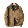 Cotton-padded Men's Youth Casual Velvet Thickened Warm Autumn and Winter Cotton-padded Leader Cotton Jacket