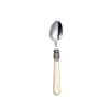 Retro High-End 304 Stainless Steel & Acrylic Cutlery Set: Knife, Fork, Spoon, Dessert Fork, Spoon