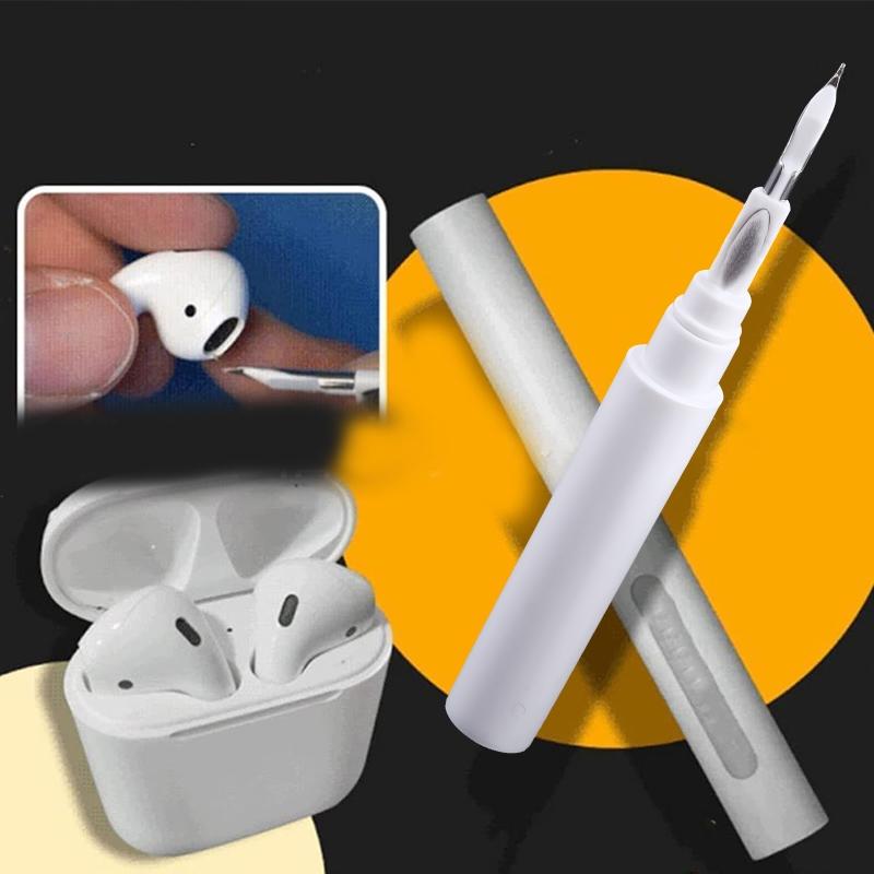 Cleaning Kit Accessories Sticky Squares Putty Gunk Remover Earbuds Cleaning Pen Multifunctional Earbuds Cleaning Brush