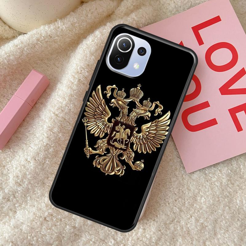 Russia Russian Flags Emblem Case For POCO X4 Pro F3 M3 M4 Pro X3 Pro GT Phone Cover For Xiaomi 12 11T Pro Mi 11 Lite