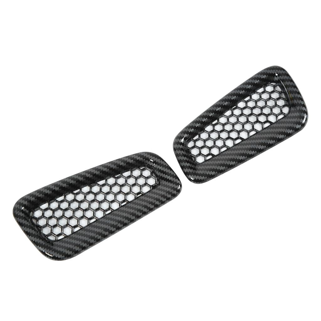 2pcs Dash Side Air Vent Cover Carbon Fiber Style ABS Wearproof Replacement for Civic 11th 2022