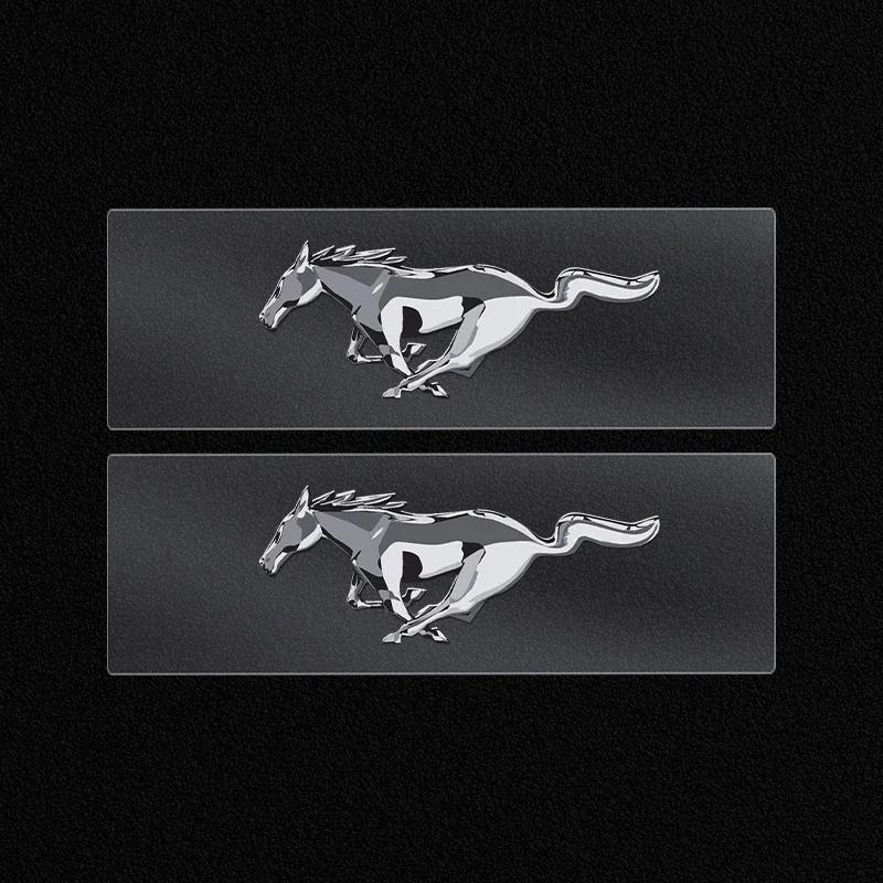 

New 2026 Car Sticker Emblem Badge Car Interior Sticker Central control Decals Styling For Ford Mustang 2015 2017 2018 2005 2006