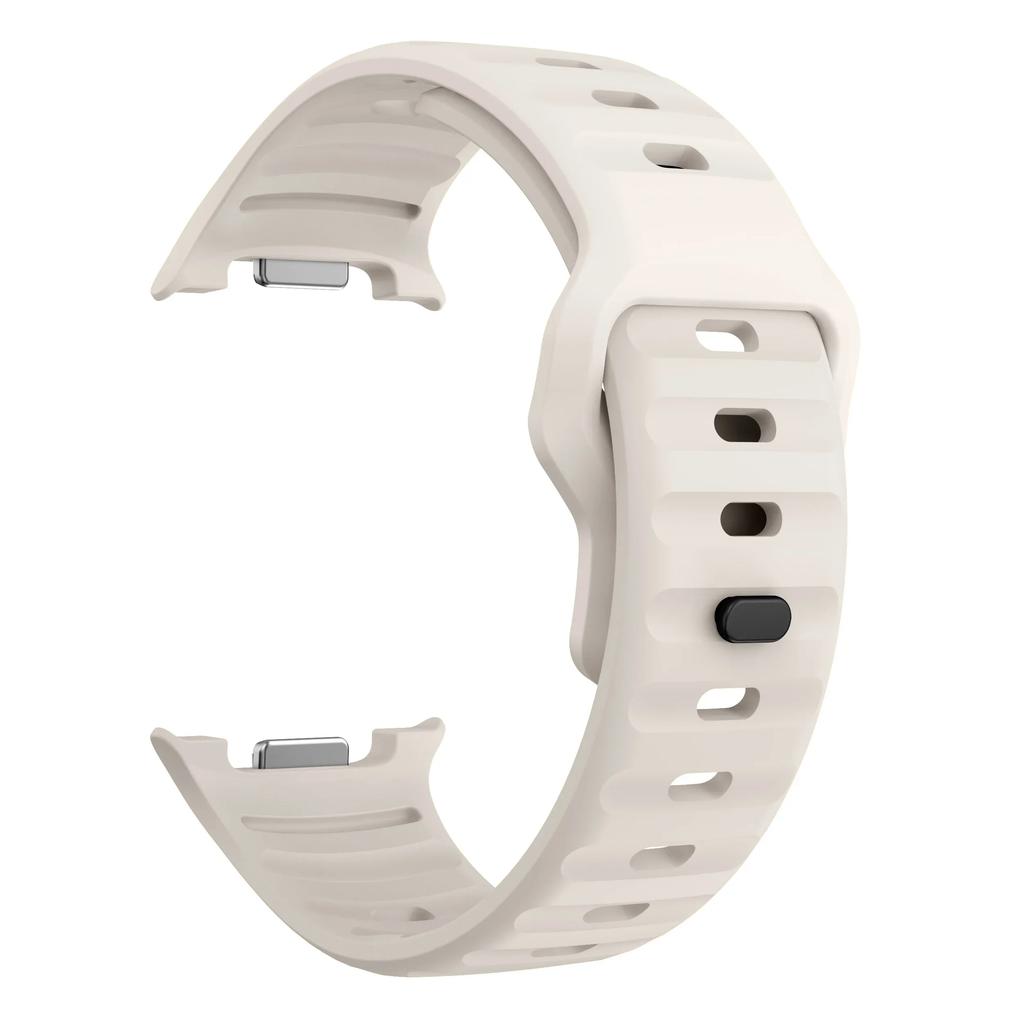 Wave Silicone Strap for Samsung Galaxy Watch 8Classic 46mm Sports Band Bracelet for Samsung Watch 8 40 44mm Smart Accessories