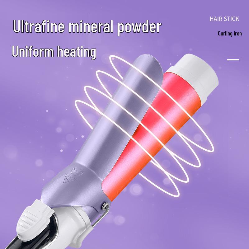 40mm Big Wave Automatic Electric Curling Iron with Negative Ion & Hair Care Features