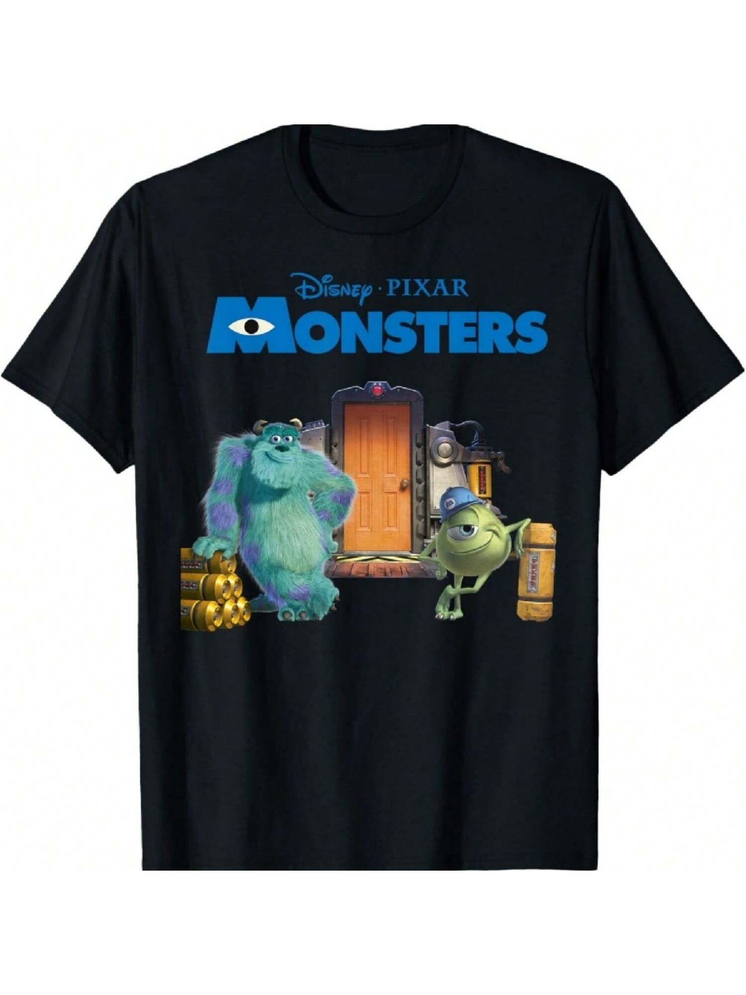 Pixar Monsters, Inc Scream Factory Movie Poster T-Shirt S разноцветный