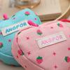 Strawberry Love Women's Wallet New Change Bag Cute Mini Wrist Bag Pendant Trendy Personality