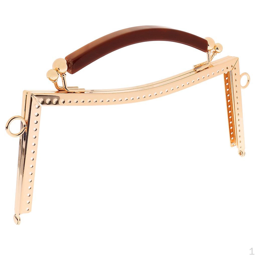 Purse Bag Metal Arch Clasp