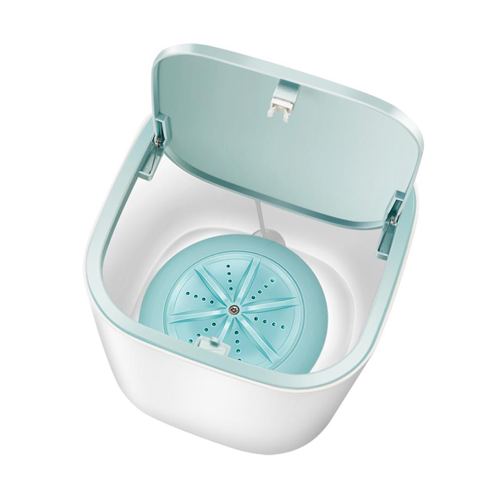 Ultrasonic Turbine Washing Machine Mini Turbo Portable Washing Machine for Underwear Baby Clothes